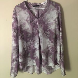 Lilac V Neck Blouse
